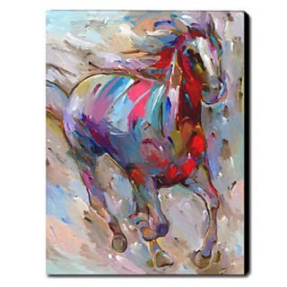 Hand Painted Oil Painting Animal Horse 1211 AN0032