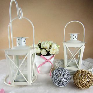 Simple Iron Candle Lantern (More Colors)