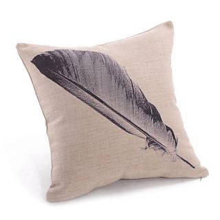 Stylish Leather Print Decorative Pillow Cover