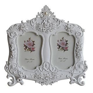 3.5Whole Family Country Floral Polyresin Picture Frame