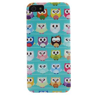 Cartoon Birds Pattern High Quality Hard Case for iPhone 5/5S