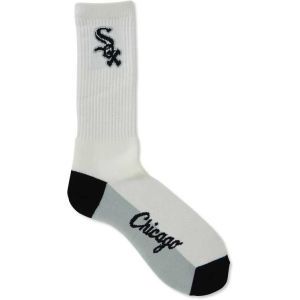 Chicago White Sox For Bare Feet Crew White 506 Sock