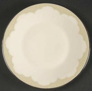 Franciscan Castile Bread & Butter Plate, Fine China Dinnerware   7000 Shape,Whit