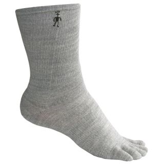 SmartWool Crew Toe Socks   Merino Wool  Lightweight (For Men and Women)   SILVER (S )