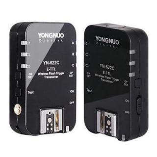 Yongnuo YN 622C Wireless TTL Flash Trigger 1/8000s Flash Ratio for Canon Camera