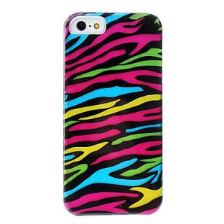 Colorful Zebra Stripe Pattern Detachable Hard Case for iPhone 5/5S