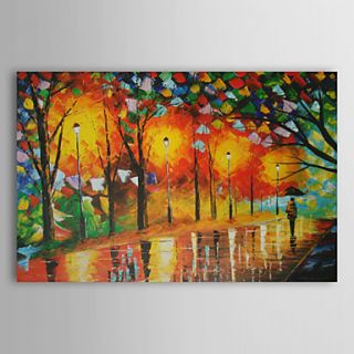 Hand Painted Oil Painting Landscape With Stretched Frame 1211 LS0124