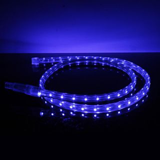 Waterproof 3.5W/M 3528 SMD Blue Light LED Strip Lamp (220V, Length Selectable)