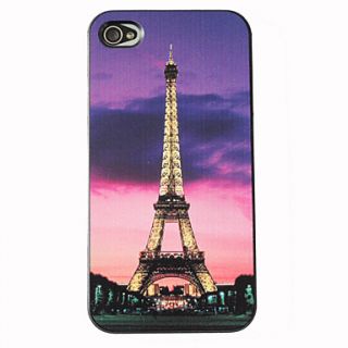 Eiffel Tower Night Scene Hard Case for iPhone 4/4S