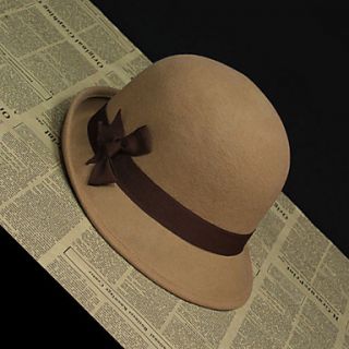 Womens Trendy Wool Tweed Hat(Circumference56 58CM)