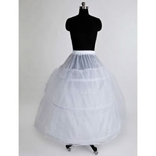 Nylon Ball Gown Full Gown 3 Tier Floor length Slip Style/ Wedding Petticoats