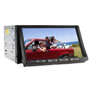 2 Din 7 inch TFT Screen In Dash Car DVD Player With Bluetooth,RDS,iPod Input