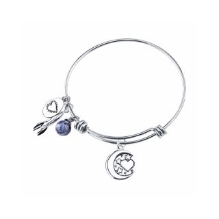 Bridge Jewelry Footnotes Too Stainless Steel Love You to the Moon & Back