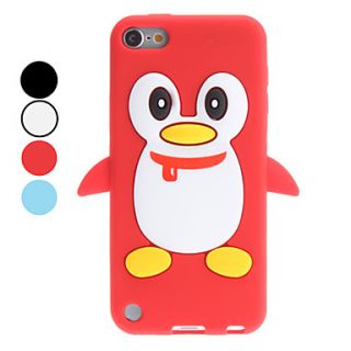 3D Style Cartoon Penguin Pattern Soft Case for iTouch 5 (Assorted Colors)