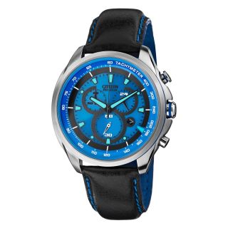 Drive from Citizen Eco Drive Mens Blue Chronograph Watch AT2180 00L