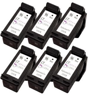 Sophia Global Hp 96 Remanufactured Black Ink Cartridge Replacements (pack Of 6) (BlackPrint yield Up to 860 pages per cartridgeModel SG6eaHP96Quantity Six (6)We cannot accept returns on this product.This high quality item has been factory refurbished. 