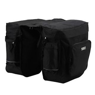 600D / PVC Waterproof 37L Double Side Carriage Pack (Black)