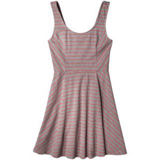 Mossimo Supply Co. Juniors Fit & Flare Dress   Gray L(11 13)