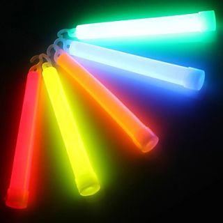 6 Chemical Fluorescence Light Stick