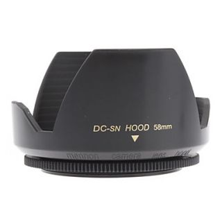 Mennon 58mm Lens Hood for Digital Camera Lenses 16mm, Film Lenses 28mm