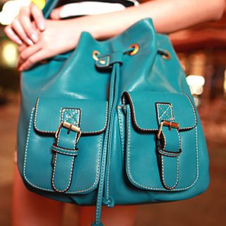 Womens Fashion Simple Solid Color Crossbody