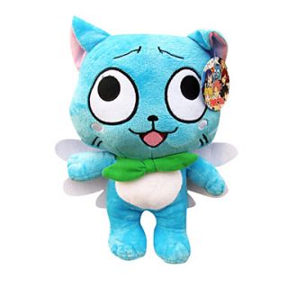 Stuffed ToyInspired by Fairy Tail Happy Blue furred Cat like