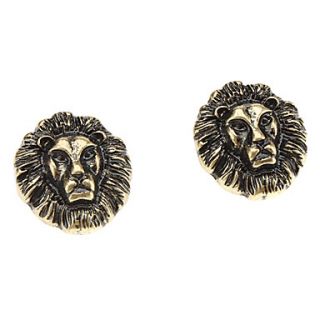 Lions Head Shaped Earrings