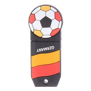 German Ball Shaped Plastic USB Stick 32G