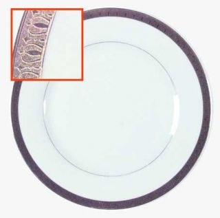 International Melissa Salad Plate, Fine China Dinnerware   Gold Encrusted Rim, S