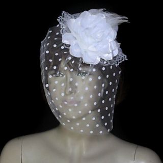 Beautiful Cotton/Flannelette With Hat Wedding Fascinators