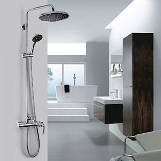 Contemporary A Grade ABS Chrome Finish Shower Faucet (RainfallHandheld)