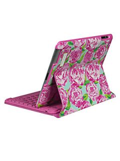 Lilly Pulitzer First Impression Bluetooth Keyboard Case For iPad 2 & 3   No Colo