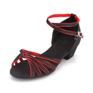 Stylish Kids / Womens Ankle Strap Satin Latin / Ballroom Dance Shoes(More Colors)