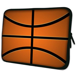 Basketball LinesPattern Nylon Material Waterproof Sleeve Case for 11/13/15 LaptopTablet