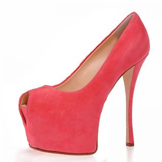 Fashion Suede Stiletto Heel Square Toe Pumps Party / Evening Shoes(More Colors)