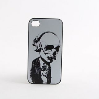 Skull Pattern Hard Case for iPhone 4/4S