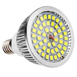 E14 6W 48x2835SMD 580 650LM 5800 6500K Natural White Light LED Spot Bulb (110 240V)