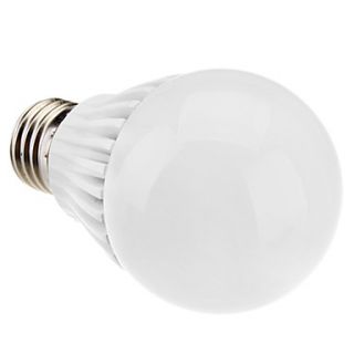 E27 5W 350 380LM 2700 3500K Warm White Light White Shell LED Ball Bulb (110 240V)