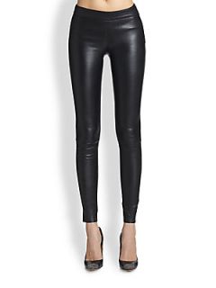 Mackage Leather Leggings   Black