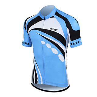 Santic 100% Polyester Fiber Short Sleeve BreathableQuick Drying Men Cycling Jersey(2 Colors)
