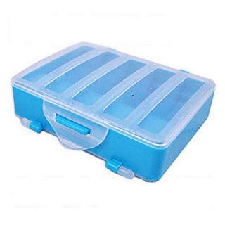 Transparent Two Sides Lure Box Tackle Box Hook Box(12.5103.5cm)
