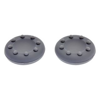 Anti Slip Silicone Analog Cap Covers for Xbox 360 Controller   Grey (Pair)