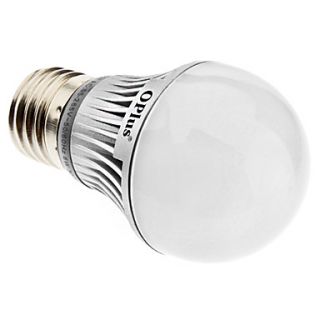 Oplus E27 6W 400 450LM 3000 3500K Warm White Light LED Ball Bulb (85 265V, 50/60Hz)