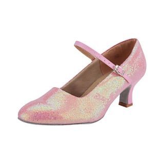 Womens Sparkling Glitter Upper Ankle Strap Modern / Ballroom Dance Shoes (More Colors)
