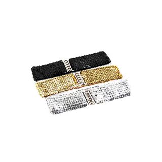 Delicate PU Womens Fashion/Party Belt With Sequins(More Colors)