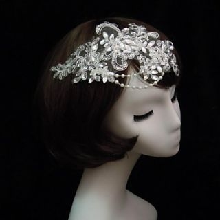 Gorgeous Lace With Pearl/Rhinestone Womens Headbands