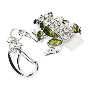 2GB Metal and Jewelry Style Frog USB Flash Drive