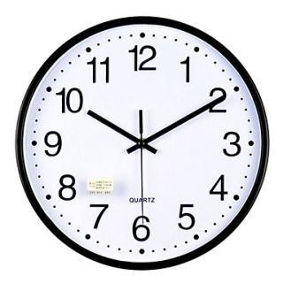 12H Accurate Round Mute Wall Clock Random Color