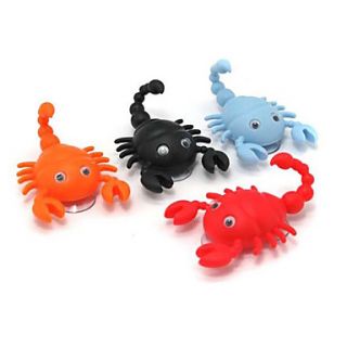 Cute Scorpion Shaped Pothook with Two Suckers (Random Color)