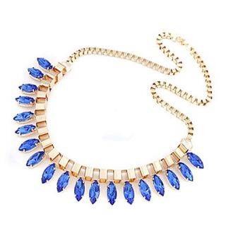Fashion Alloy with Crystal Necklaces More Colors